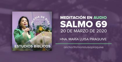 Meditaciones Hna María Luisa Piraquive